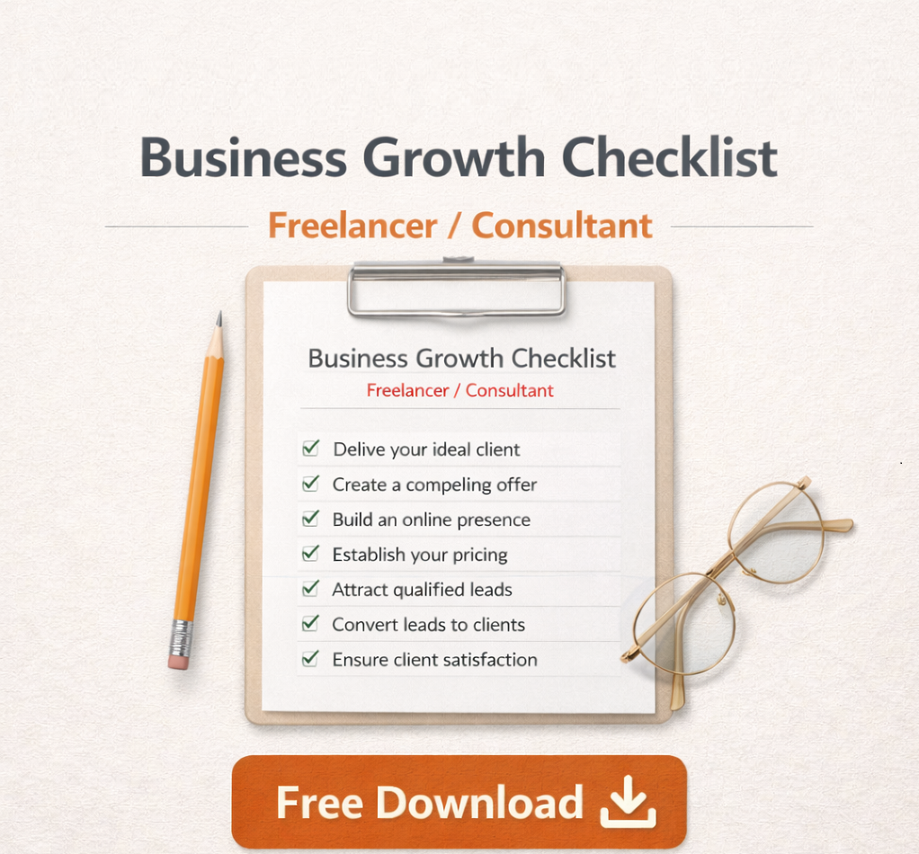 Business Growth Checklist – Freelancer / Consultant