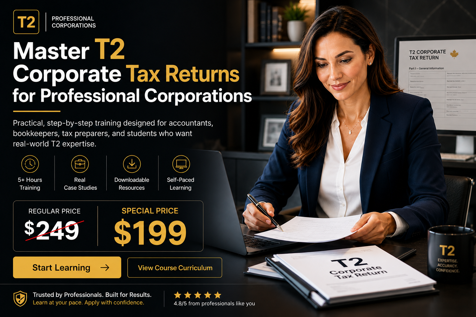T2 for Professional Corporations